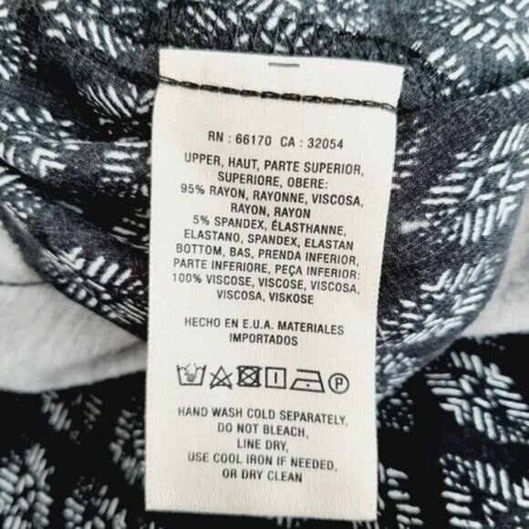 HEI HEI \ Rhodes Anthropologie Sleeveles Crop Jumpsuit Grey & Black Sz S - Picture 13 of 14